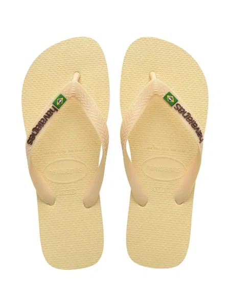 Natikači Havaianas BRASIL LOGO rumena