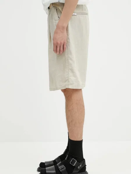 Undercover pantaloni scurți din in Pants