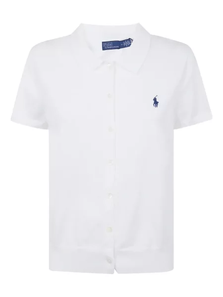 Cardigan Polo Ralph Lauren alb