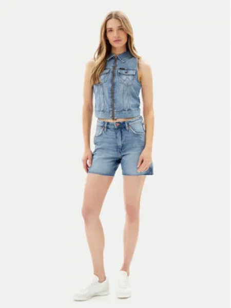 Wrangler Džínové šortky Cowboy modrá