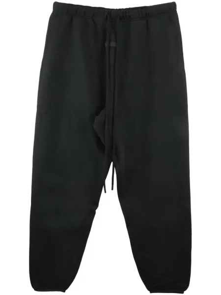 Pantaloni Fear Of God Essentials alergare cu cordon negru