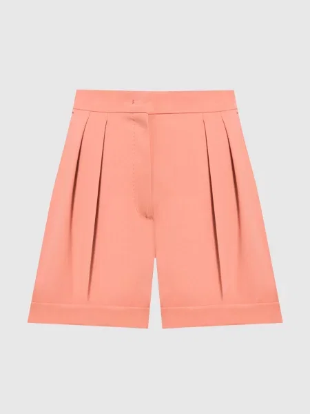 Шорти з вовни Max Mara рожеві