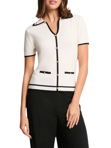 Pulover Morgan De Toi alb