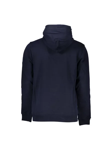 Bluza z kapturem Tommy Jeans z kapturem z logo niebieska