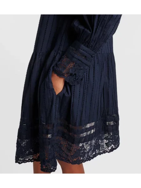 Rochie Ulla Johnson din dantelă albastru