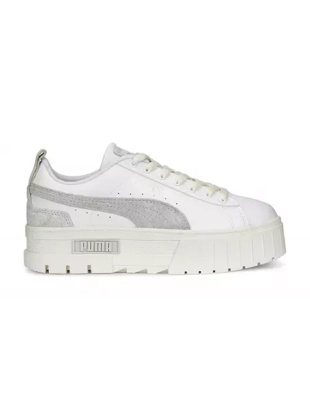 Sneakersy Puma zamszowe białe