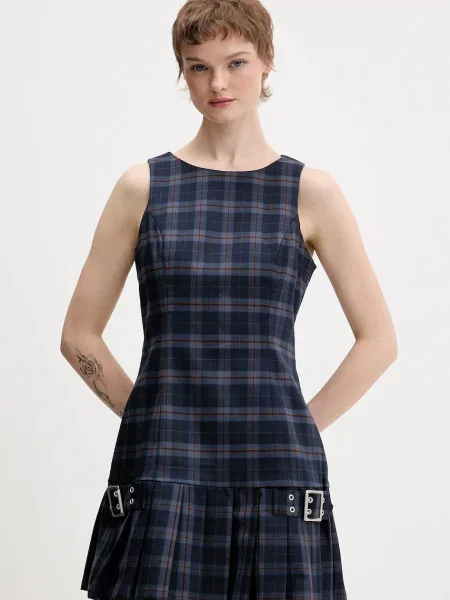 The Ragged Priest rochie albastru