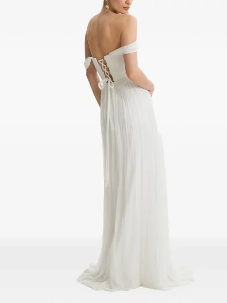 Rochie maxi Framboise alb