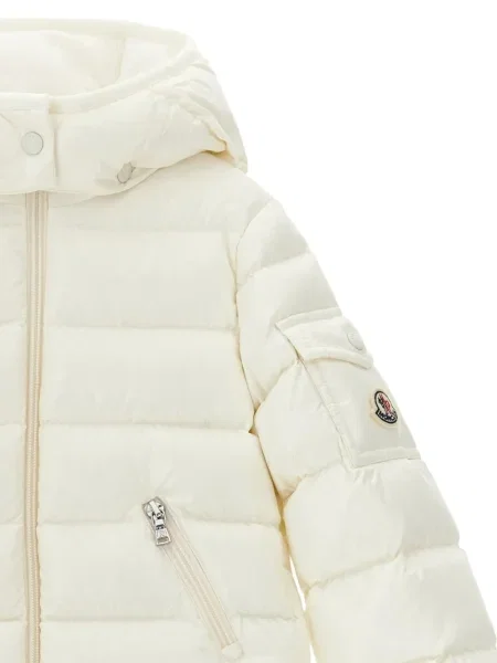 Geacă cu puf copii Moncler Enfant alb
