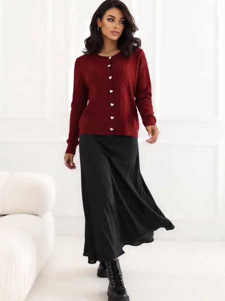 Kardigan Italy Moda crna