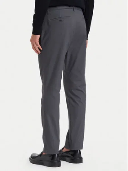 Chino kalhoty Calvin Klein šedé