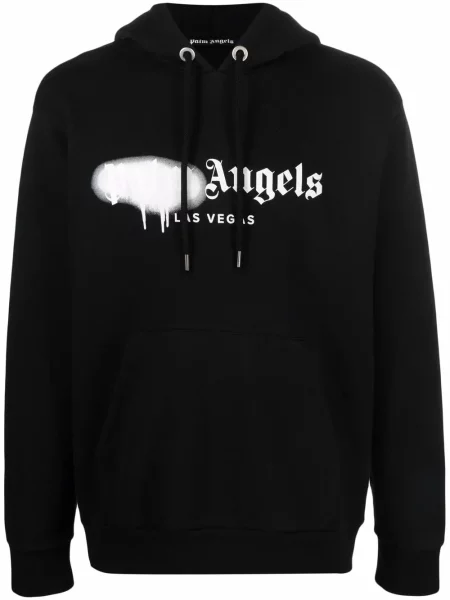 Hanorac cu glugă Palm Angels cu autograf