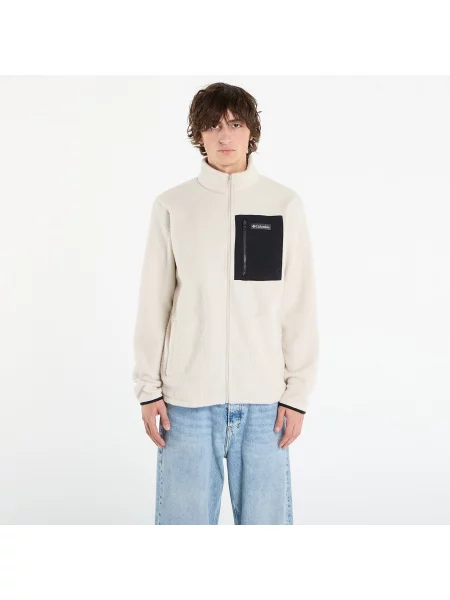 Суитшърт Columbia Jasper Ridge™ Pebbled Full Zip Fleece Dark Stone/ Black L бежово