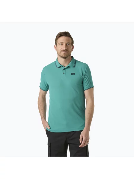 Tricou polo pentru bărbați Helly Hansen Polo shirt dark mint