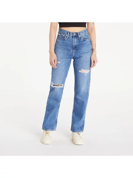 Прямі джинси Calvin Klein з високою посадкою