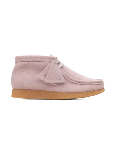 Botki dziecięce Clarks różowe