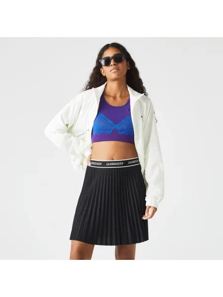 Lacoste Spódnica Active Loose Fit W Kolorze Czarnym czarna