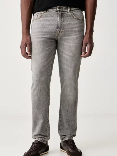 United Colors of Benetton blugi slim fit pentru bărbați gri
