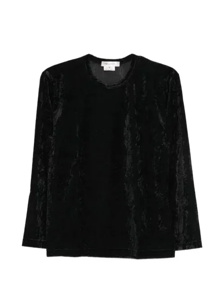 Lung tricou Comme Des Garçons negru