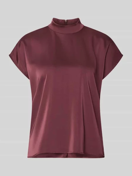 Bluzka bez rękawów o kroju regular fit z czystej bawełny Jake*s Collection