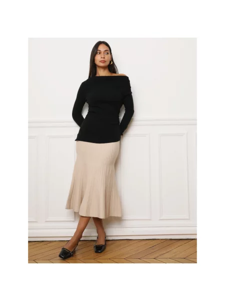 Top La Modeuse crna