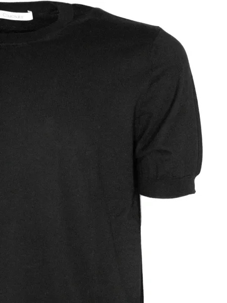 Tricou Cruciani scurt negru