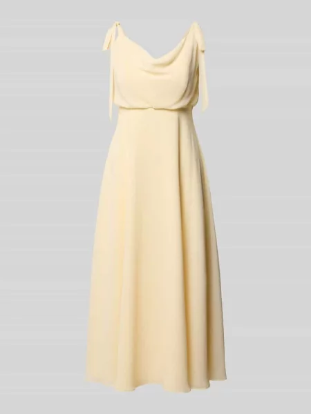 Sukienka koktajlowa do kolan z ozdobnymi kokardkami Jake*s Cocktail