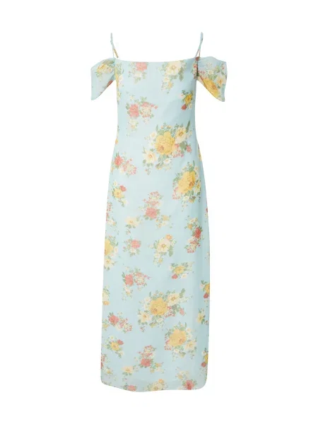 Dorothy Perkins Rochie de vară azur / roșu / galben / verde iarbă