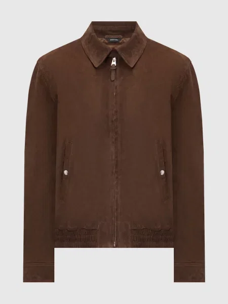 Замшевая куртка Mackage коричневая