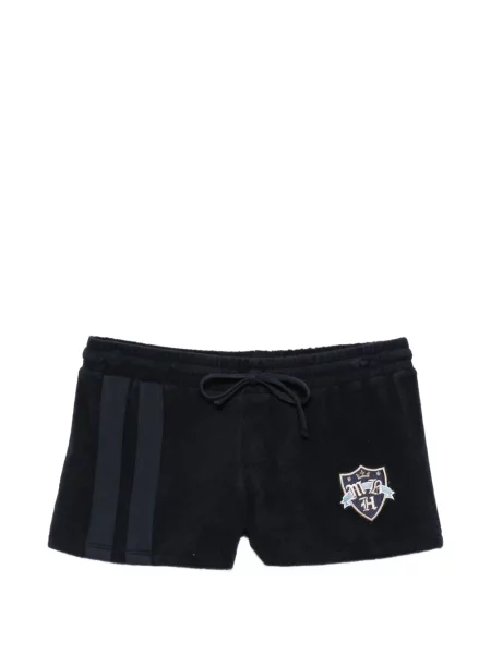 Pantaloni scurți Misbhv cu dungi albastru