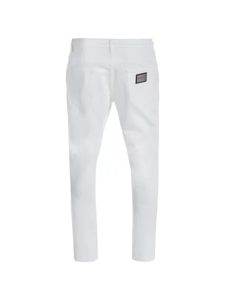 Džínsy D&g biela
