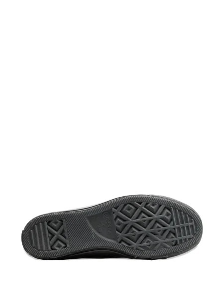 Sneakerși Converse Chuck Taylor All Star cu dungi cu franjuri din țesătură twill negru