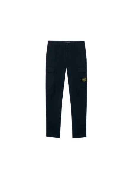 Spodnie Stone Island z kamieniami niebieskie
