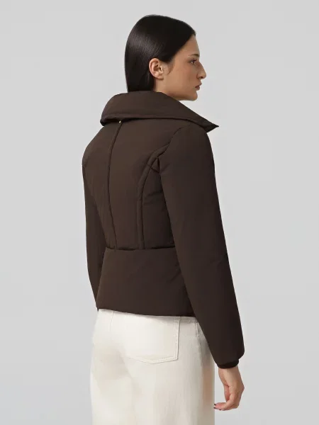 Пуховик Armani Exchange коричневый
