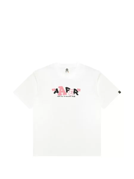 Tričko Aape By *a Bathing Ape® biela