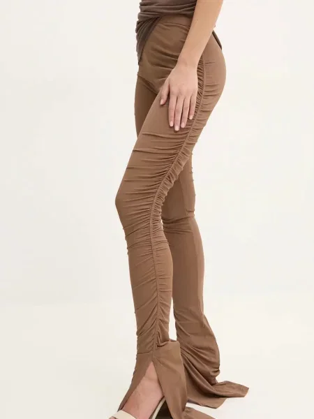 Панталон Rick Owens Lilies кафяво