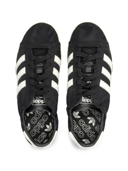 Бягане панталон Adidas с принт на райета розово