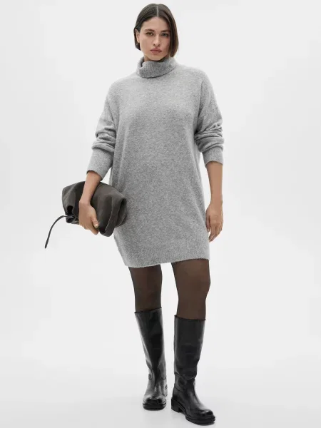 Сукня міні MANGO сірий