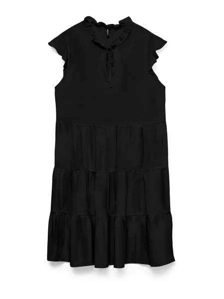 VERO MODA Rochie VMALBA negru alb