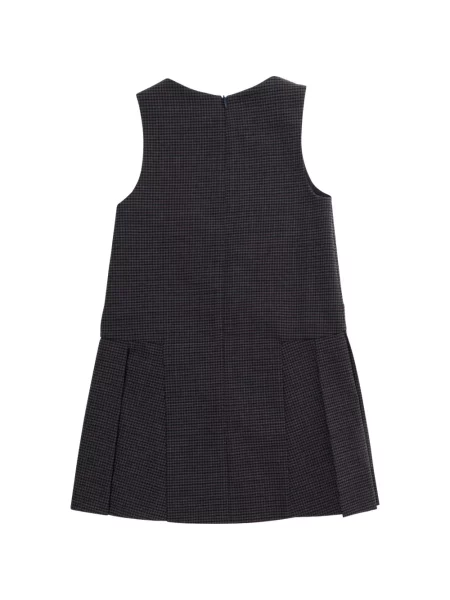 Sukienka dziecięca Emporio Armani niebieska