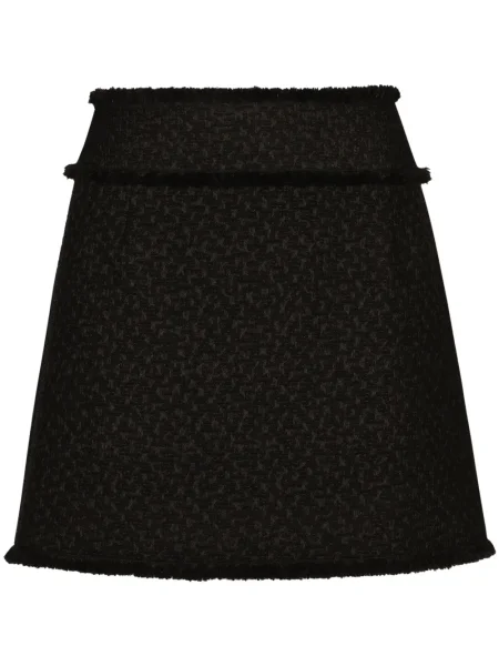 Fusta mini Dolce & Gabbana negru