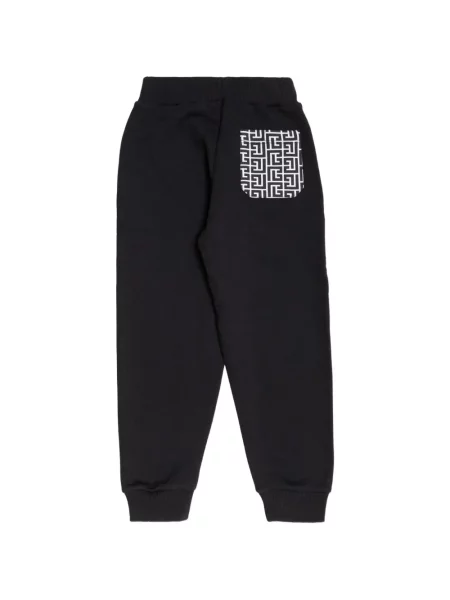 Spodnie dziecięce Balmain czarne