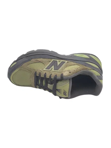 Sneakersy New Balance skórzane zielone