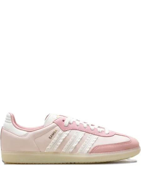 Chiloți Adidas cu dungi de lac alb