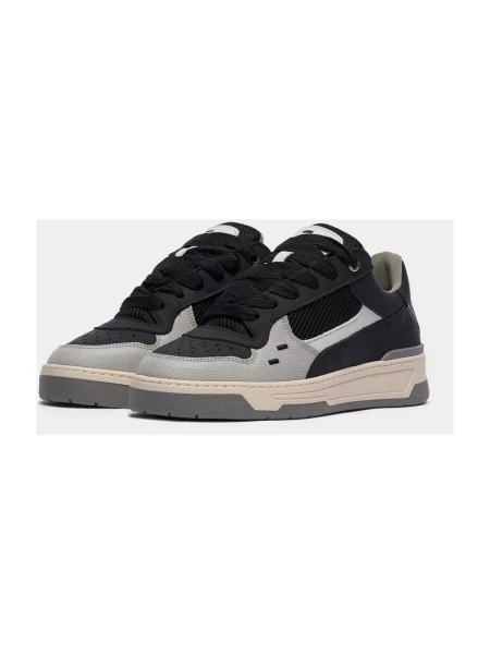 Sneakersy Filling Pieces skórzane czarne