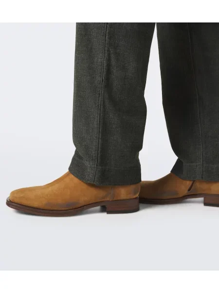 Pantaloni Rrl de catifea cord verde