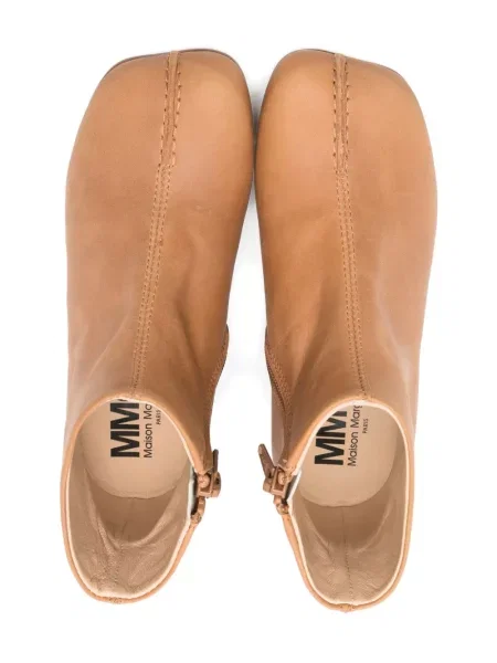 Buty do kostki dziecięce Mm6 Maison Margiela brązowe
