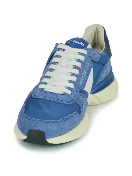 Pantofi Clarks din dantelă albastru