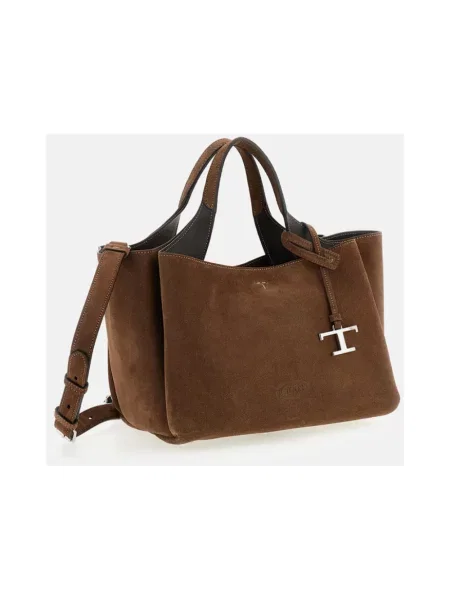 Torebka Tod's zamszowa brązowa