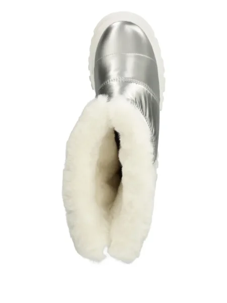 Botine Buffalo argintiu
